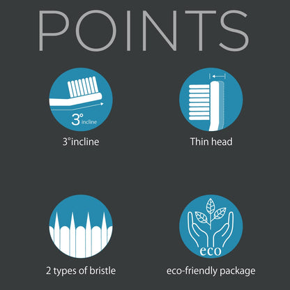 Replacement Brush Heads Refill, 4 Count -3 Row Ultra Fine Bristle