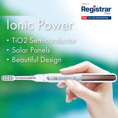 Soladey5 Ionic Toothbrush Black
